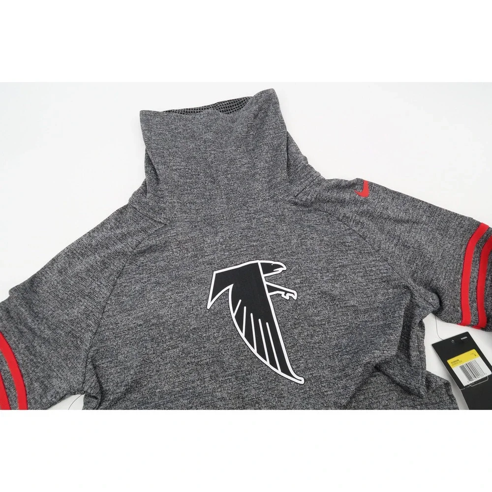 Atlanta Falcons Nike Womens Small Historic Marks Long‎ Sleeve Funnel Sweatshirt